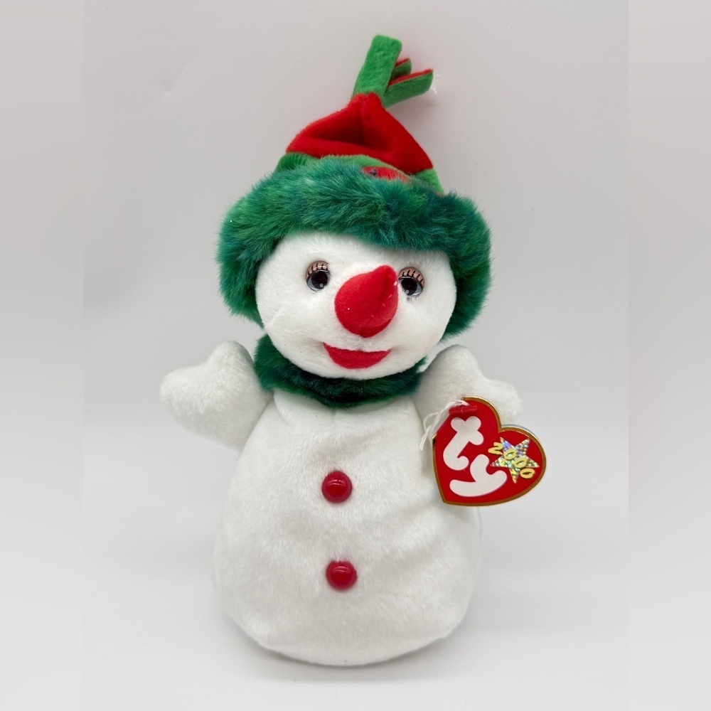 Snowgirl ty beanie babies 2000